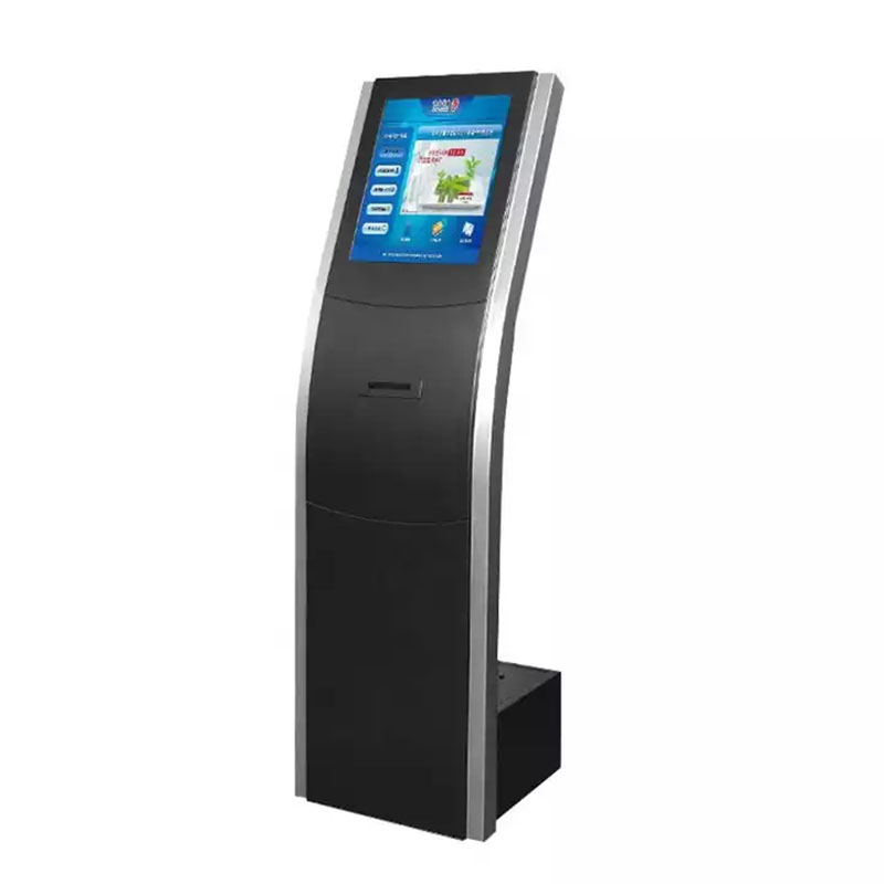 Kiosk thanh toán 27 inch với máy in nhiệt